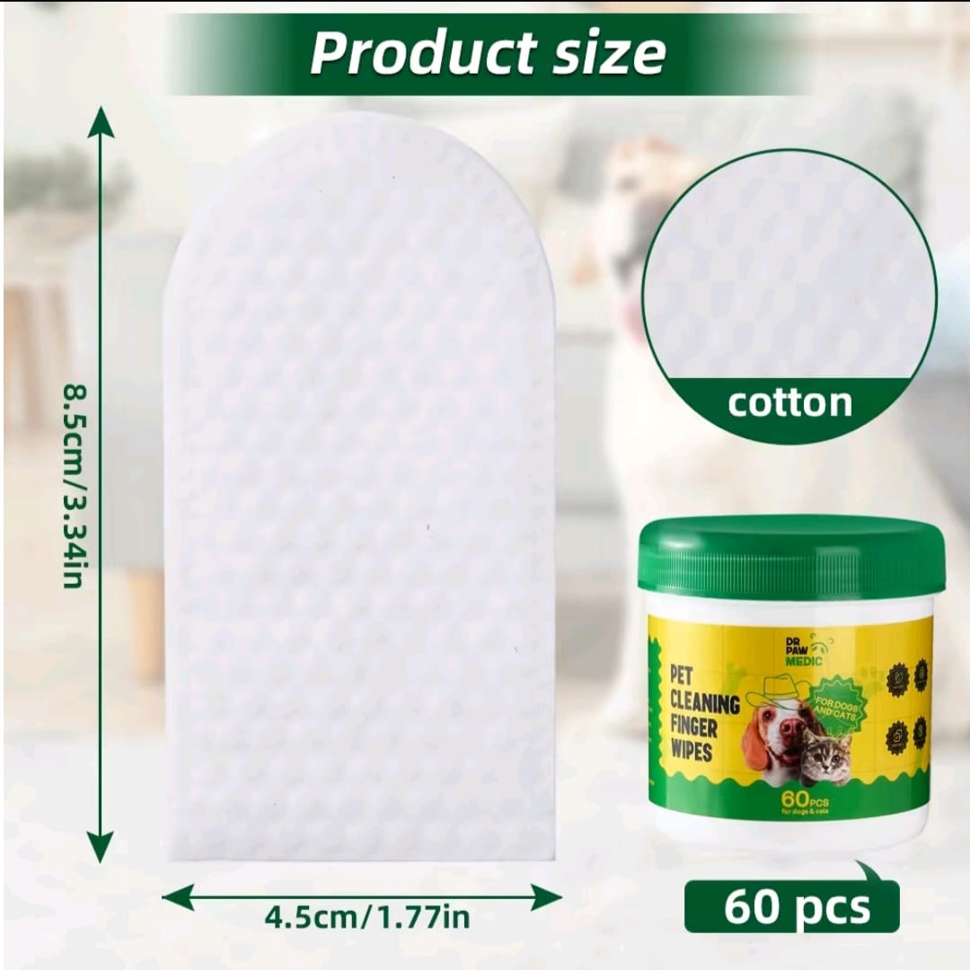 Dr. Paw Medic Dental Wipes