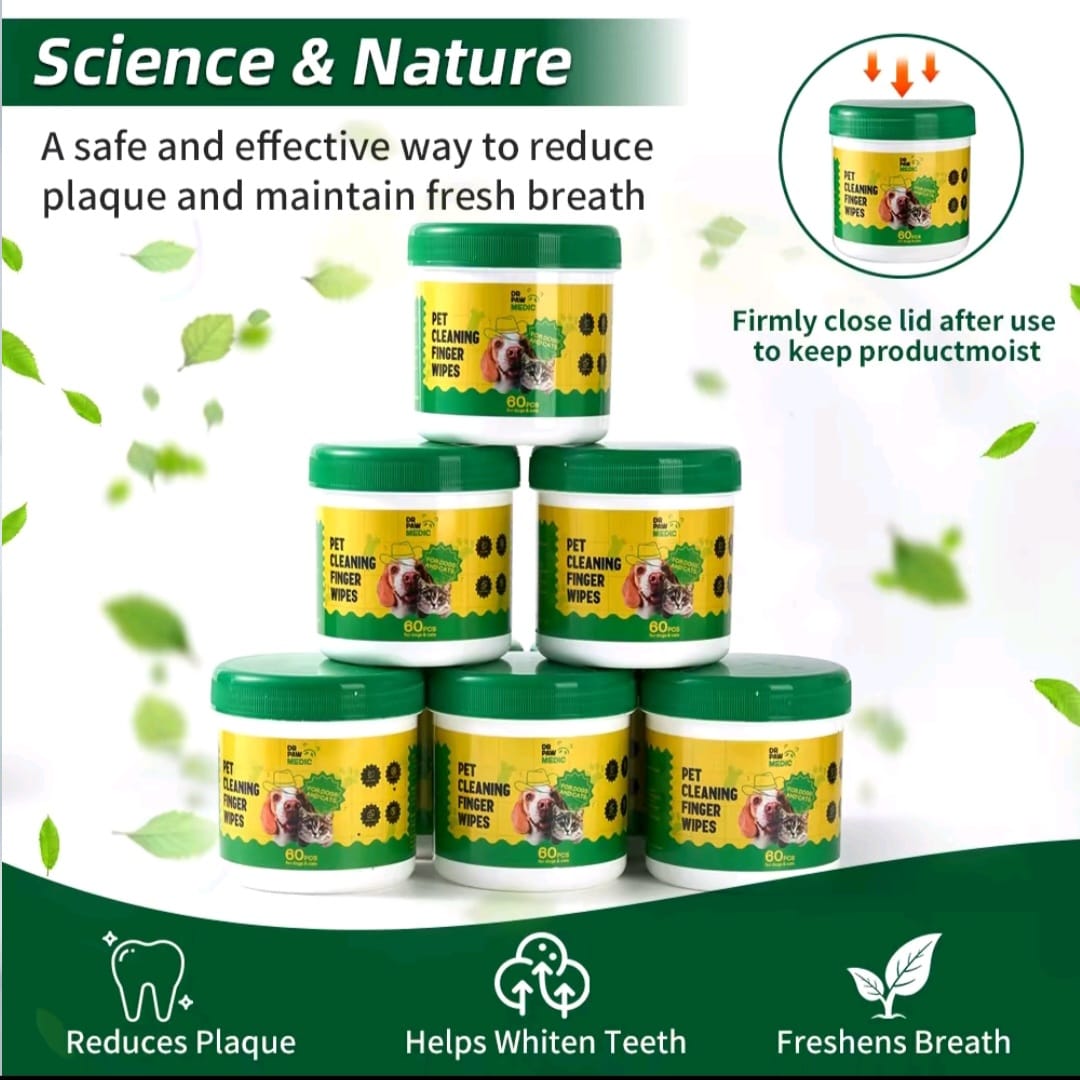 Dr. Paw Medic Dental Wipes